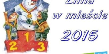 Zima w mieście w dzielnicy Włochy