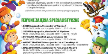 Zima w mieście w dzielnicy Rembertów