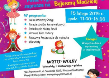Karnawałowa Bajeczna Niedziela w Pałacu Prymasowskim