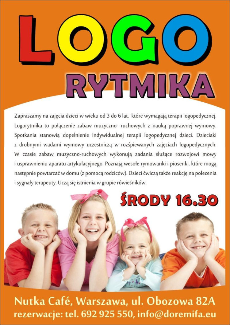 LOGORYTMIKA w Nutka Cafe