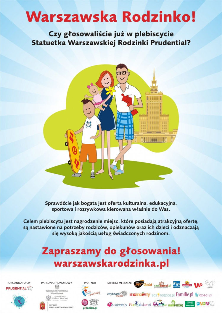 Matplaneta w Plebiscycie Statuetki Warszawskiej Rodzinki Prudential!!!