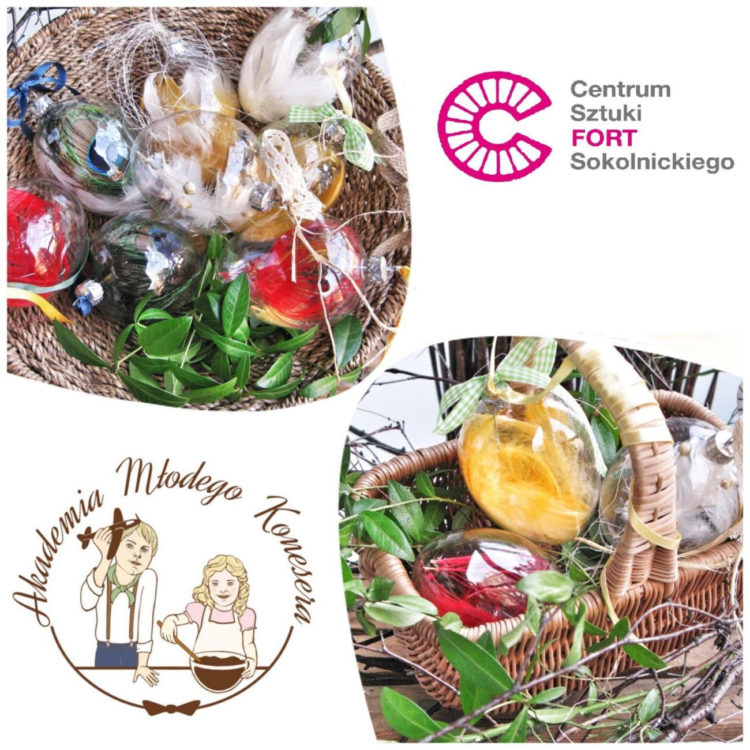 Pisanki szklane pięknie dekorowane – Warsztaty kreatywne dla dzieci z Akademią Młodego Konesera