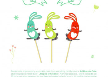 „Króliki w akcji” czyli zajęcia plastyczne w Królikarnia Cafe