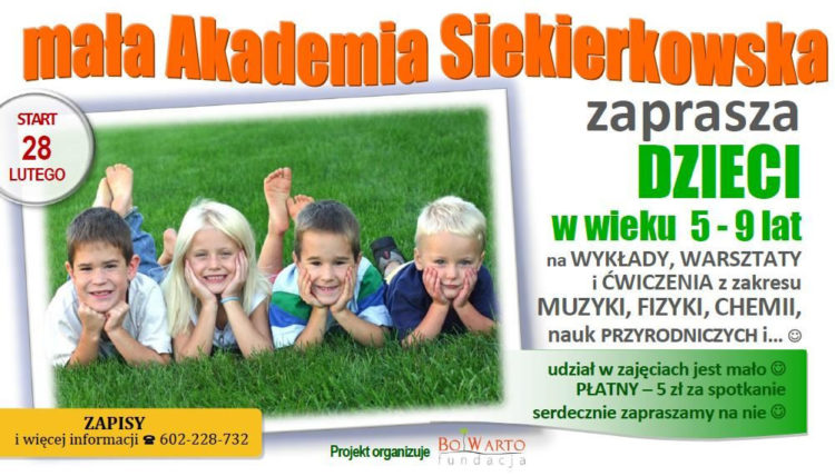 MAŁA AKADEMIA SIEKIERKOWSKA