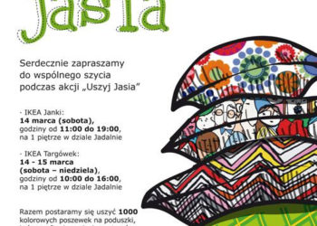 Kolejny raz USZYJemy JASIE w Warszawie