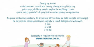 Konferencja „Fajne i Ważne – wspólne chwile Rodziców i Dzieci” już 12 kwietnia!