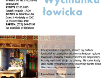 Etnografia dla najmłodszych – Wycinanka łowicka