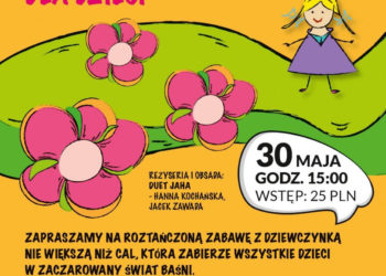 Roztańczone wakacje z Calineczką  – zabawa interaktywna w formie spektaklu dla dzieci