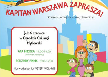 Ogłaszamy nabór na Superbohaterów!  Kapitan Warszawa szuka właśnie Ciebie!