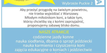 Zapraszamy na wakacyjne półkolonie w Stajni Pociecha