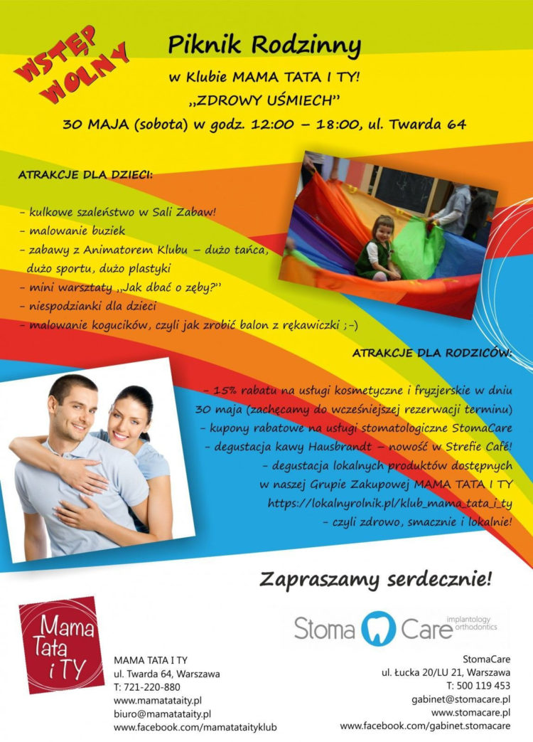 Piknik Rodzinny „Zdrowy Uśmiech”