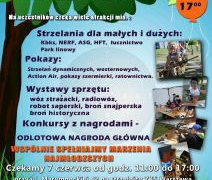 Zapraszamy na kolejny Piknik z okazji Dnia Dziecka organizowany przez Związkowy Klub Strzelecki Warszawa ul Marymoncka 42