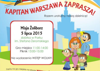 Ogłaszamy nabór na Superbohaterów!  Kapitan Warszawa szuka właśnie Ciebie! Weź udział w rodzinnej grze miejskiej!
