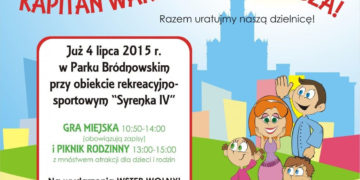 Ogłaszamy nabór na Superbohaterów!  Kapitan Warszawa szuka właśnie Ciebie! Weź udział w rodzinnej grze miejskiej!