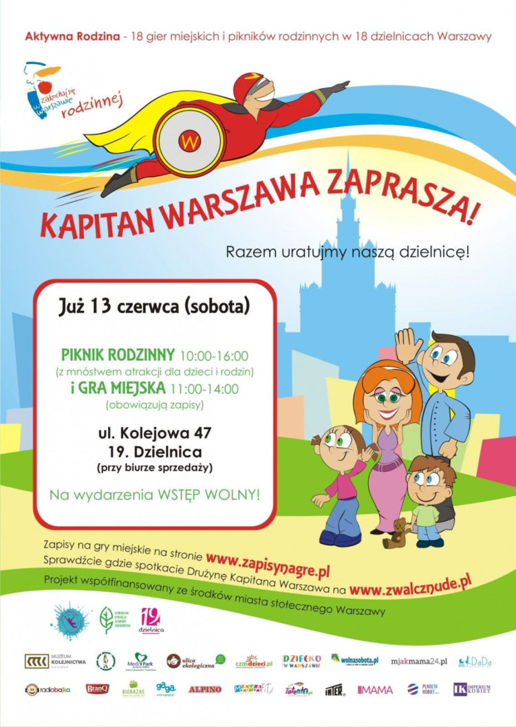 Ogłaszamy nabór na Superbohaterów!  Kapitan Warszawa szuka właśnie Ciebie!