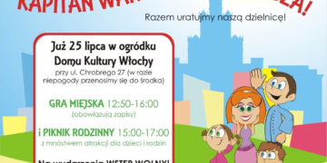 Ogłaszamy nabór na Superbohaterów!  Kapitan Warszawa szuka właśnie Ciebie! Weź udział w rodzinnej grze miejskiej!