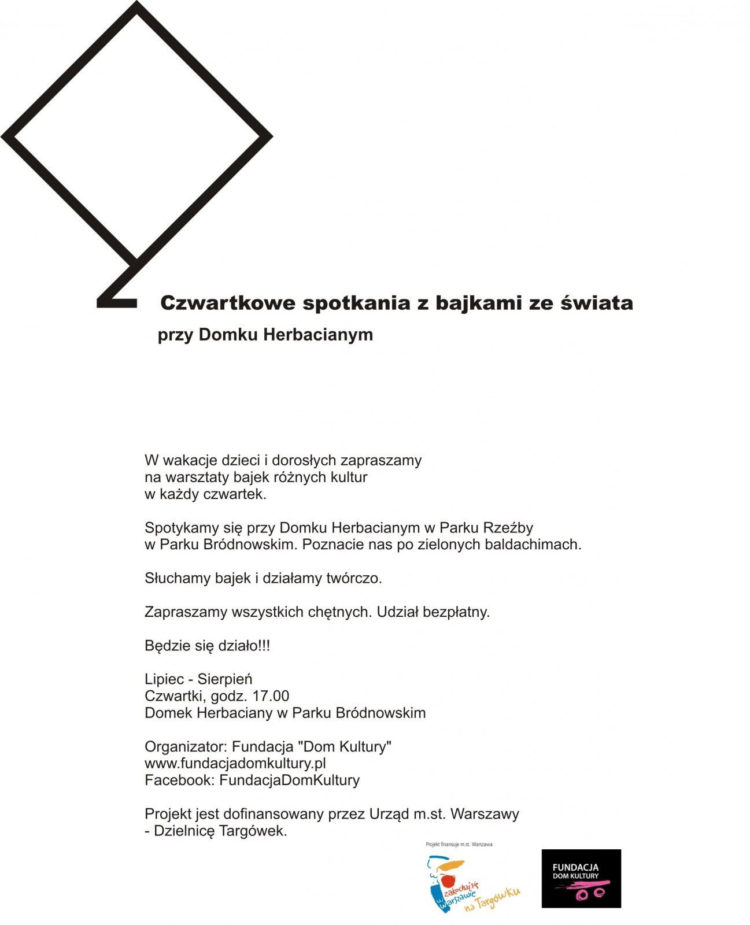 Warsztaty bajek różnych kultur