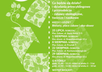 Zapraszamy dzieci i rodziców z Bielan do wspólnej zabawy na PLACACH ZABAW!