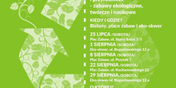 Zapraszamy dzieci i rodziców z Bielan do wspólnej zabawy na PLACACH ZABAW!