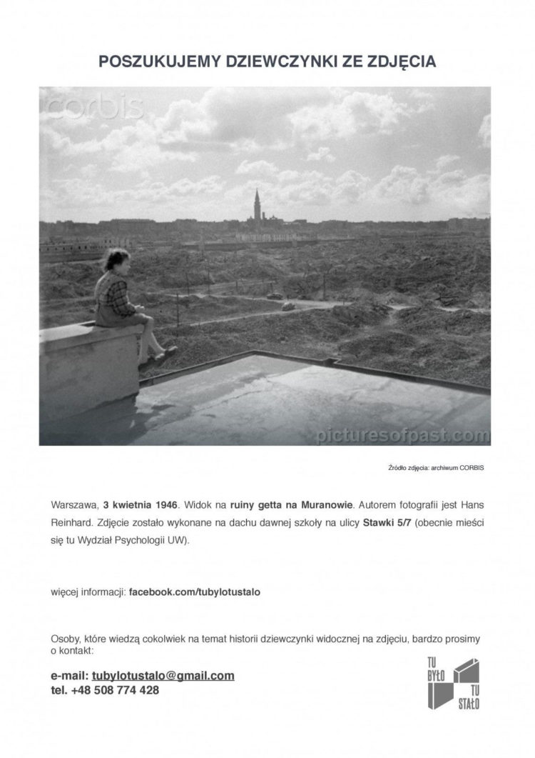 Poszukiwania dziewczynki ze zdjęć z 1946 r. – spotkanie z twórcami akcji