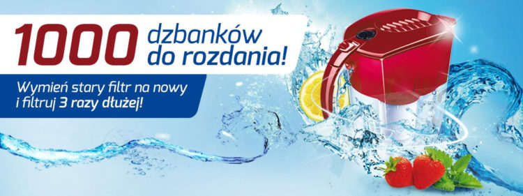 AQUAPHOR rozdaje dzbanki filtrujące (1000 dzbanków do rozdania!) i vouchery zniżkowe na zakup DWM Morion