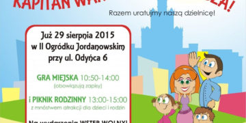 Ogłaszamy nabór na Superbohaterów!  Kapitan Warszawa szuka właśnie Ciebie! Weź udział w rodzinnej grze miejskiej!