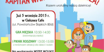 Ogłaszamy nabór na Superbohaterów!  Kapitan Warszawa szuka właśnie Ciebie! Weź udział w rodzinnej grze miejskiej!