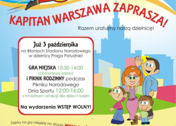 Kapitan Warszawa na Pikniku w ramach Narodowego Dnia Sportu