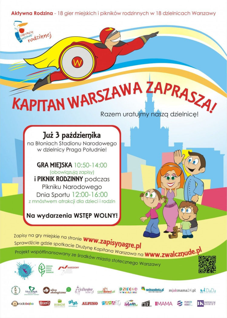 Kapitan Warszawa na Pikniku w ramach Narodowego Dnia Sportu