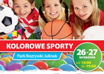 Kolorowe Sporty w Parku Rozrywki Julinek