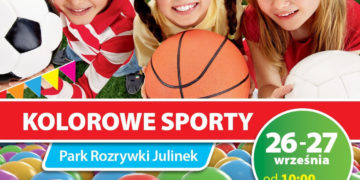 Kolorowe Sporty w Parku Rozrywki Julinek
