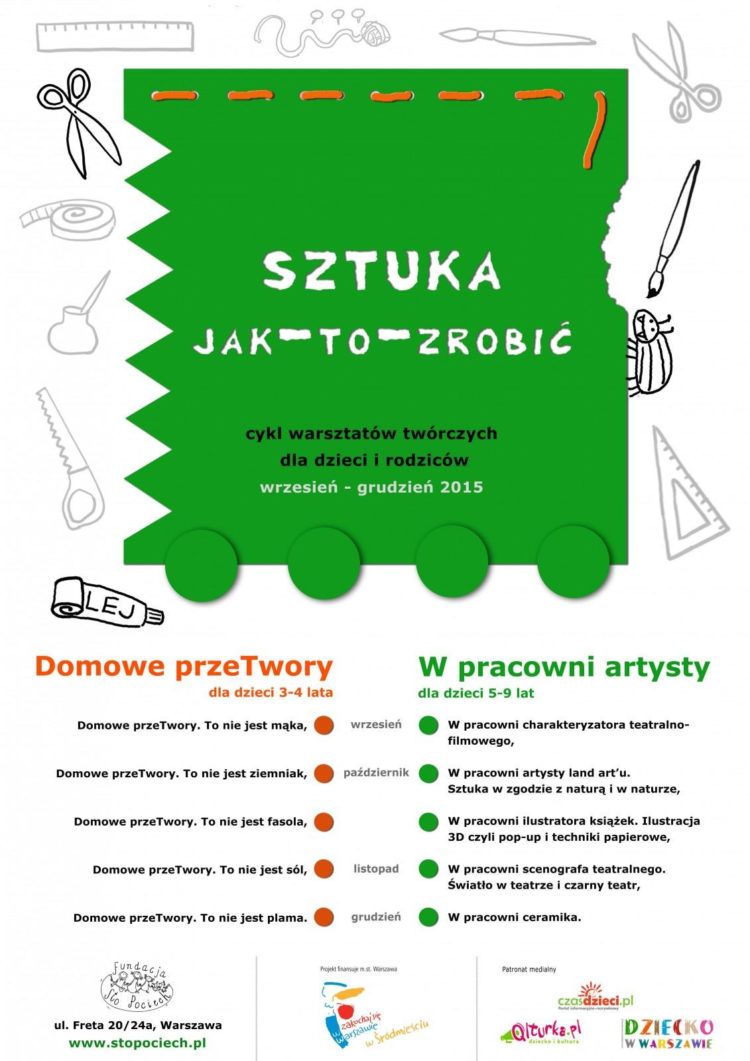 SZTUKA jak-to-zrobić. Warsztaty dla dzieci