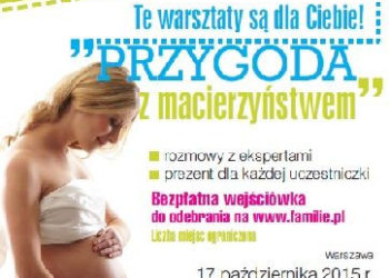 Bezpłatne warsztaty dla kobiet w ciąży już 17-ego października w Warszawie!