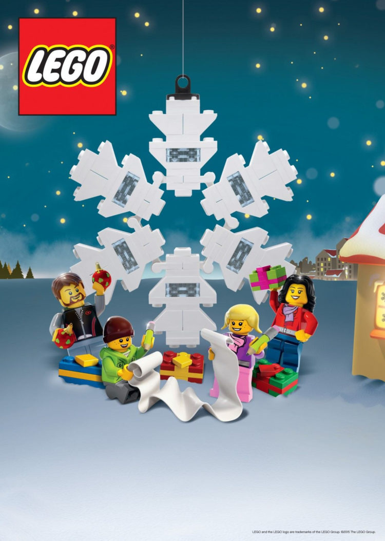 ZBUDUJ ŚNIEŻYNKĘ LEGO, WEŹ UDZIAŁ W ŚWIĄTECZNYM KONKURSIE  I WYGRAJ WOREK PREZENTÓW ŚWIĘTEGO MIKOŁAJA!