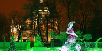 KRÓLEWSKI OGRÓD ŚWIATŁA – plenerowa wystawa Muzeum Pałacu Króla Jana III w Wilanowie