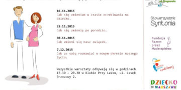 Będziemy Rodzicami – warsztaty dla rodziców spodziewających się dziecka