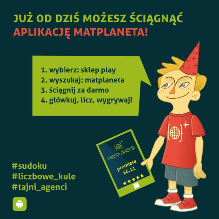 APLIKACJA MATPLANETY DO ŚCIĄGNIĘCIA