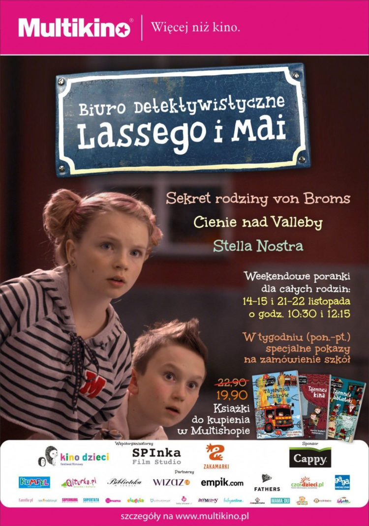 Filmowy Tydzień Detektywów z Lassem i Mają tylko w Multikinie od 14 listopada!