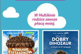 Rodzina leci do kina na „Rabusiów fistaszków”