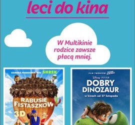 Rodzina leci do kina na „Rabusiów fistaszków”