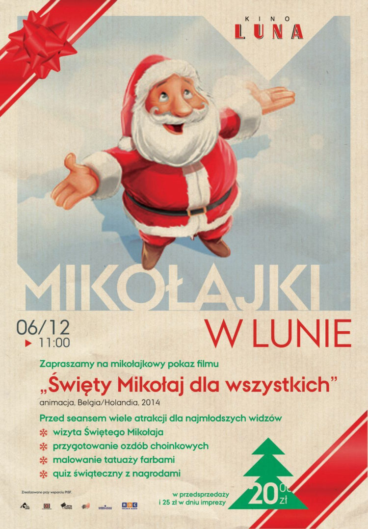 Mikołajki w kinie Luna!