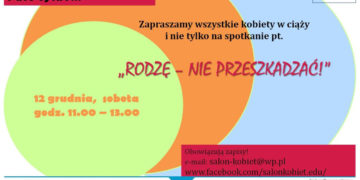 Spotkanie „Rodzę – nie przeszkadzać!”
