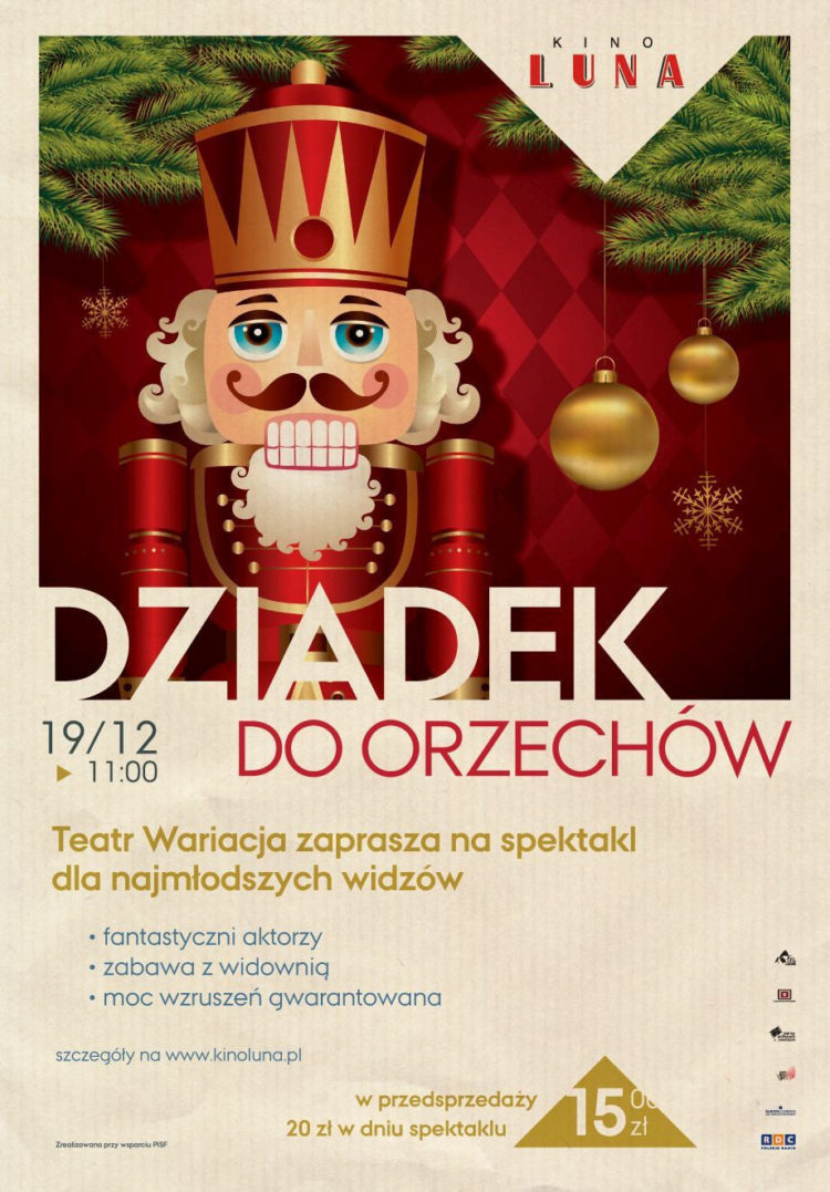 „Dziadek do orzechów” – spektakl Teatru Wariacja dla dzieci