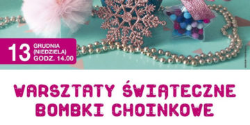 Warsztaty świąteczne dla dzieci – Bombki choinkowe