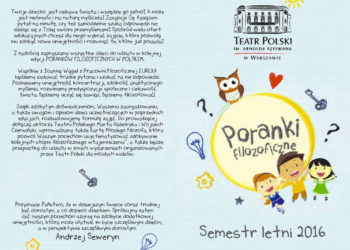 Poranki filozoficzne dla dzieci – Co to znaczy osiągnąć sukces?