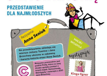 Podróż z Pchłą Szachrajką przedstawienie teatralne dla dzieci w reżyserii Anny Seniuk