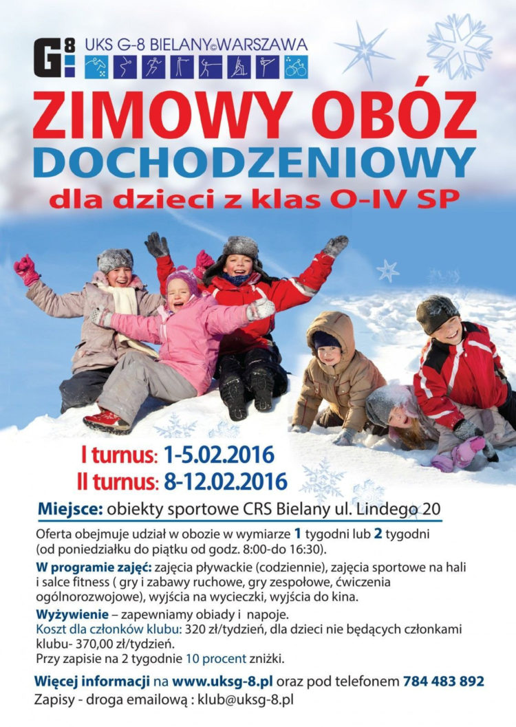 Zima w mieście CRS Bielany