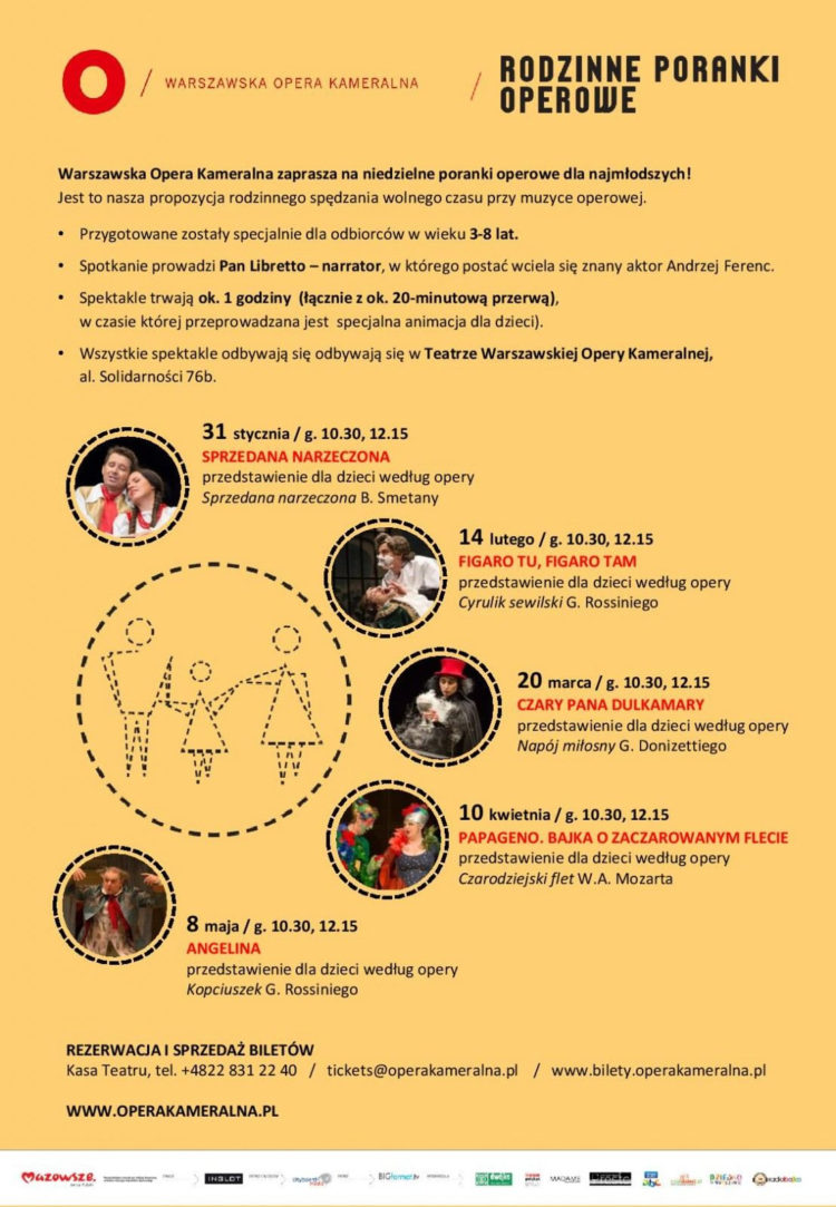 Rodzinne Poranki Operowe „PAPAGENO. BAJKA O ZACZAROWANYM FLECIE”