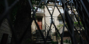 Zima w mieście Dom Zagadek