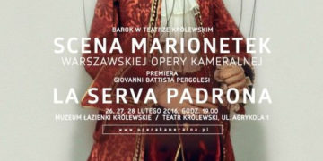 „La serva padrona” –  słynna opera marionetek po raz pierwszy w Teatrze Królewskim!